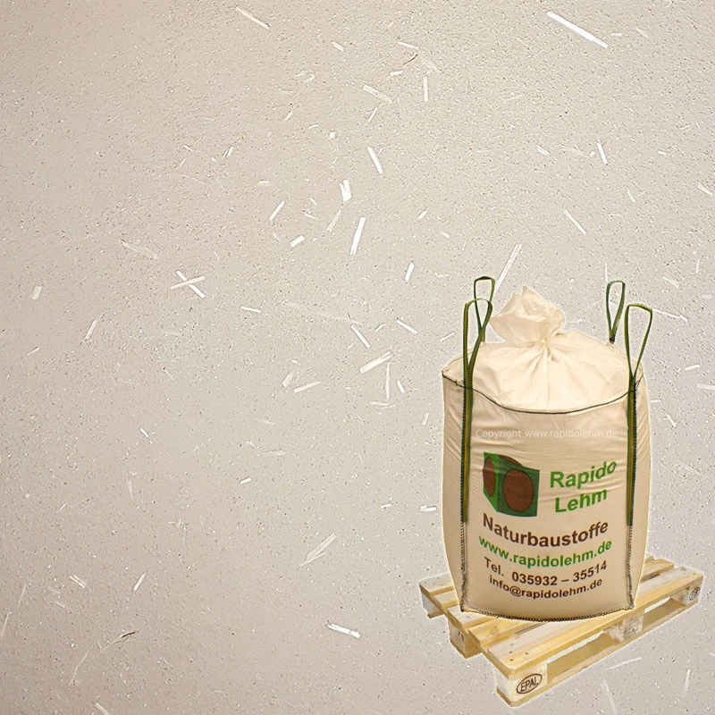 Lehmputz Universal 0-1,2 trocken mit Stroh Lehmputz Universal 0-1,2 trocken mit Stroh